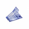Зажим фиксирующий пластиковый голубой