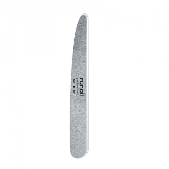 Профессиональная пилка для искусственных ногтей (серая, нож, 100/180)