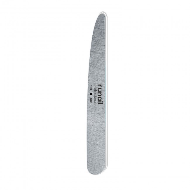Профессиональная пилка для искусственных ногтей (серая, нож, 180/180)