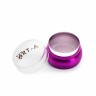 Штамп Art-A мини фиолетовый 3,5см + скрапер